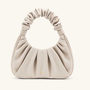 JW PEI gabby ruched hobo handbag in ivory